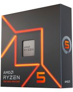 AMD - Ryzen 5 7600X 6-Core - 12-Thread 4.7GHz (5.3 GHz Max Boost) Socket AM5