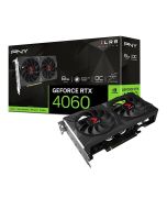 PNY GeForce RTX 4060 8GB XLR8 Gaming VERTO Overclocked Dual Fan DLSS 3 Graphics Card