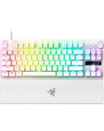 Razer Huntsman V3 Pro Tenkeyless Analog - Optical Gaming Keyboard - Rapid Trigger - Us Layout - White