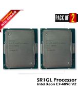 Lot X 2 SR1GL Intel Xeon E7-4890 V2 2.8GHz 15-Core 8 GTs FCLGA2011 CPU Processor