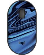 Logitech - M340 Limited Edition Wireless Ambidextrous Mouse with Silent Clicks - Blue Glaxy