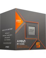 AMD - Ryzen 5 8600G 6-Core - 12-Thread 4.3 GHz (5.0 GHz Max Boost) Socket AM