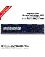 SK HYNIX HMT42GR7BFR4A-PB 16GB 1RX4 Ddr3 1600Mhz PC3-12800 Ecc Server Memory